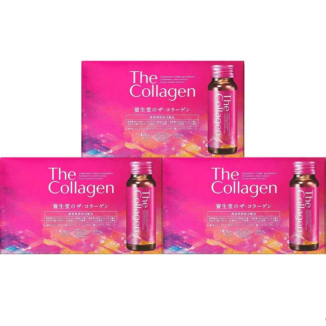 SHISEIDO The Collagen Drink (50ml x 10 bottles)(pack of 3)-for 30 Days Set