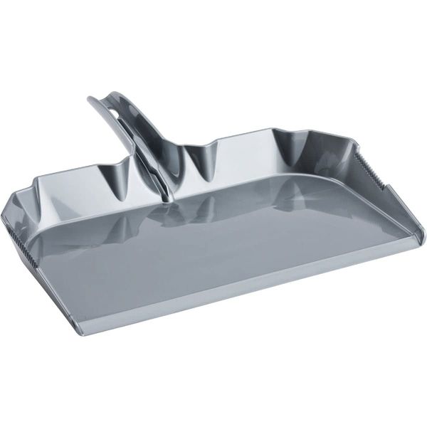 Libman 581 Industrial Grade Dust Pan with Jagged Teeth to Remove Debris