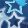 Catherine Lansfield Ombre Stars Single Fitted Sheet Blue