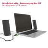 Hama E 80 Active PC Speaker | Active Speakers for Computers and Notebooks | Black