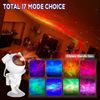 Astronaut Night Light Lamp Starry Galaxy Projector Space Nebula Star w/Remote