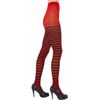 Smiffys Red and Black Striped Tights