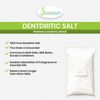 Soapeauty DENDRITIC Salt 1 lb|Bath Scrub Salts, Salt Scrub, Exfoliants, Milk Bath, and More | Premium Fine Salt Grain for Body Relaxation 1 lb
