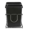 Double Pullout Trash Kitchen Container Can 35 Quart Under Counter Sliding Waste