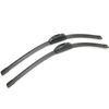 Trades-Best Front Windscreen Wiper Set Flat Bar for Laguna 2 II - 2001-2007