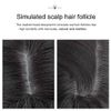 Remeehi Hairpiece, Bangs Wig, Partial Wig, Long Hair, Hair Extension, 3D, Breathable, Ultra Thin, Natural, Heat Resistant Wig, Artificial Scalp, Face Smaller, Aging, Neat Style, Luscy, One-Touch Extensions, Straight/Natural Black, One Size Fits Most