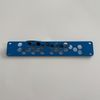 10" Inch Mini Rack Blank Module – 3D Printed in Durable PLA Digital Blue