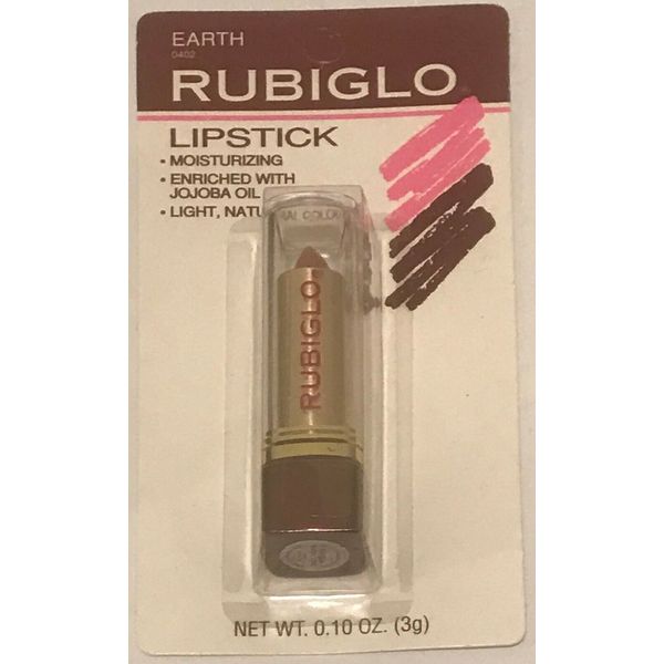 48  Rubiglo Lipstick EARTH 0402  Moisturizing lipstick enriched with jojoba oil