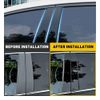 Gloss Black Pillar Post Decal Trim For Dodge Ram 2009-2018(Crew Cab/Quad Cab)