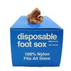 Disposable Tri- Sox Foot Sox, Tan- 1 Gross, 144 pcs