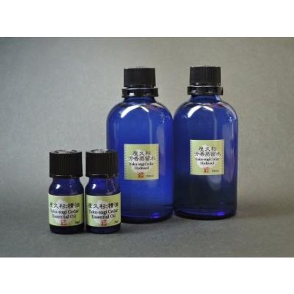 Hometown Tax Donation Set of 2 bottles of Yakusugi essential oil (5ml) &amp; Yakusugi aromatic distilled water (100ml) Limited to 5 sets per month Yakushima Town, Kagoshima Prefecture