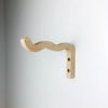 Wavy Plant Bracket Wall Macrame Hook Indoor Candle Lantern Hanger Accessories