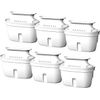 Vortopt Pot Water Filter Replacement Filter Cartridge (L1/2/3, 6 Replacement Cartridge)