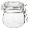 IKEA Korken Glass with Lid, 0.5 L [Clear Glass]