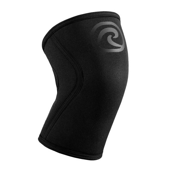 Rehband 5mm Knee Sleeves for Functional Training, Cross-Training & Powerlifting, Weightlifting Knee Support made of Neoprene, Unisex, Colour:Carbon/Black, Size:Medium