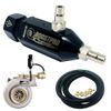 Boost Control Kit 7 Color Mechanical 0-30PSI 52mm Gauge, BLACK MBC Controller