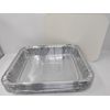 20 x Aluminium Foil Deep Rectangular Roasting Oven Baking Dish Tray + Cardboard Lid 32x26x7cm