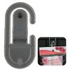 MTI Poly Hook Small Translucent Header Bag Adapter 1000 Pieces (PF-TS1)