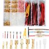 Electrical Terminal Kit: 940 pcs Electrical Terminals + Crimping Tool