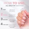 Soak Off False Nails Gelly Tips - Step 2 - Primer