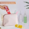 Prebarfun 10-Pack Squeezy Condiment Bottles, 100ml Plastic Squeezy Sauce Bottles with Nozzles