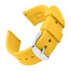 Archer Watch Straps - Soft Silicone Quick Release Watch Bands (Naples Yellow, 22mm)