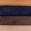 SCHÖNER LEBEN. Wellness Fleece Double Face Plain Camel 1.45 m Wide