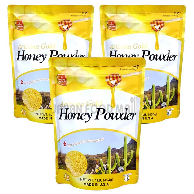 Arizona Natural Honey Powder Honey Powder 454g /Arizona Honey Powder 16oz, 3ea