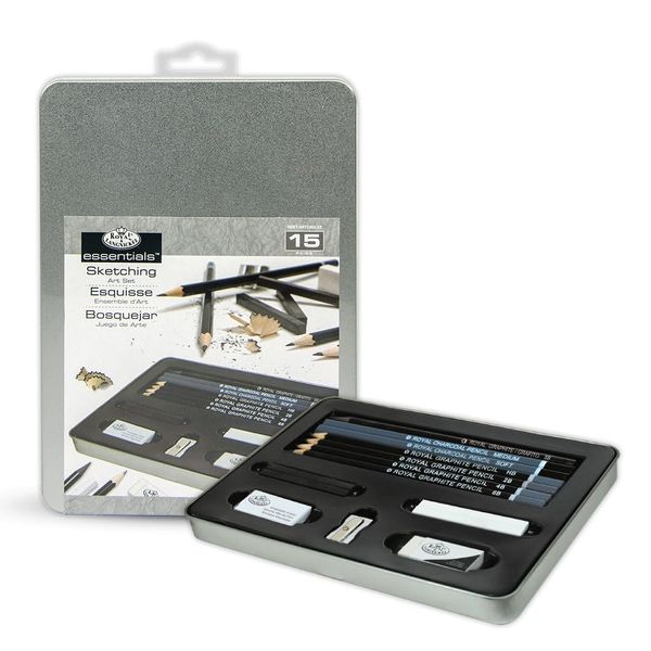 Royal and Langnickel Advance Sketching Tin Art Set