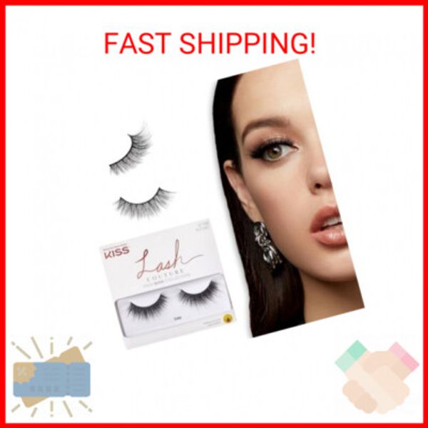 KISS Lash Couture, False Eyelashes, 'Gala', 12 mm, Includes 1 Pair Of Lashes, Co