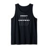 Diversity professional chef cooks various knives kitchen Tank Top