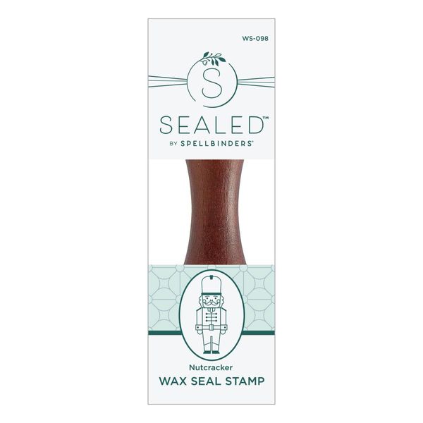 Spellbinders Nutcracker Wax Seal Stamp from The Sealed for Christmas Collection