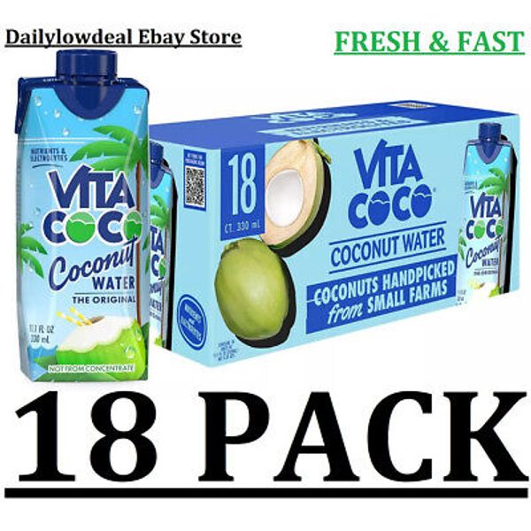 18 PACK - Vita Coco Coconut Water 11.1 fl oz Each