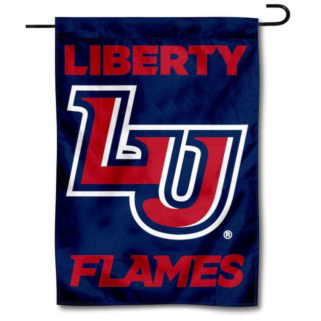 Liberty Flames Garden Flag and Yard Banner