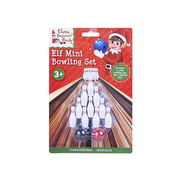 PMS Elves Behavin Badly Mini-Bowling-Set – ab 3 Jahren – Strumpffüller