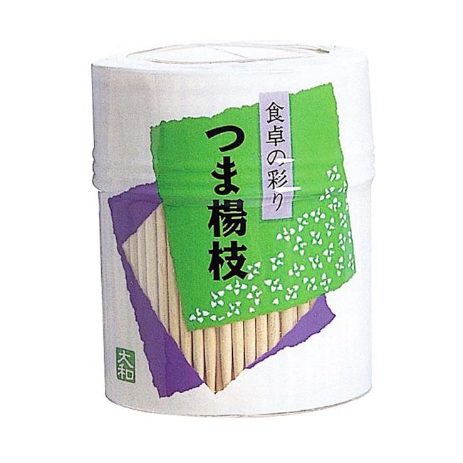 Yamato Bussan SL-500 Toothpicks, Natural, 2.6 inches (6.5 cm), SC Toothpicks, Pack of 500