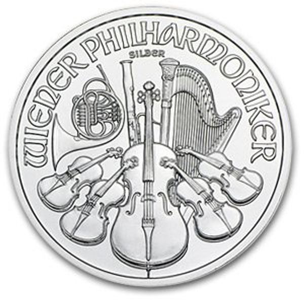 2013 1 Ounce Silver Austrian Philharmonic