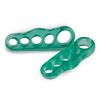 Bodytec Wellbeing Yoga Toe stretchers/spreaders (Green)
