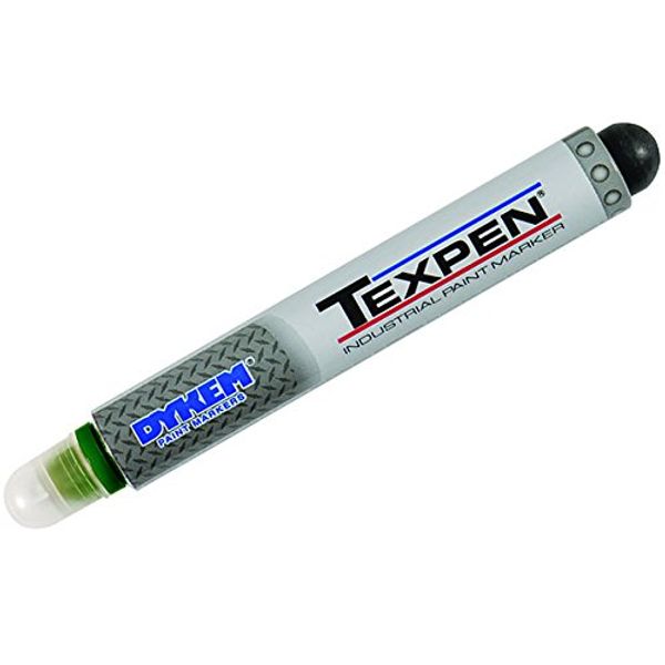 Ind Paint Marker, Valve Action, Green