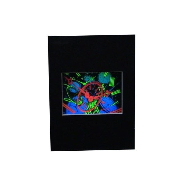 TIME Intermediate Size Hologram Picture MATTED, 3D Embossed Type 5"x7"