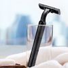 Disposable Razors in Bulk, Bulk Razors with Knife Cap, Black, Individually Packaged Disposable Razors Bulk with Shaving Cream for Hotels, Nursing Homes, Shelters, Homeless, Charities ( pack-30)