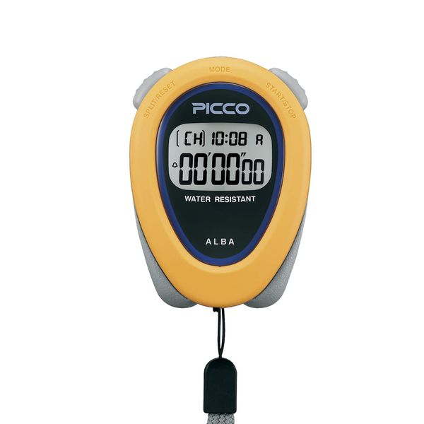 ADMD010 Digital Stopwatch. Color: Yellow