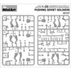 Miniart 1:35 Scale Pushing Soviet Soldiers Plastic Model Kit