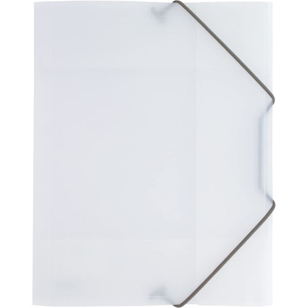 Grafoplás A5 Folder with Elastic Bands and Tabs - White