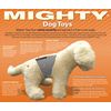MIGHTY- Dinosaur Brachiosaurus - Squeaker - Multiple Layers. Made Durable, Strong & Tough. Interactive Play (Tug, Toss & Fetch). Machine Washable & It Floats. (Junior 2 Pack)