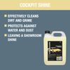 CARSHARK Cockpit Shine 2 x 5 Litre, Dashboard Cleaner, Cleans and Protects