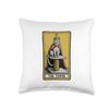 The Tower Cat Tarot Card Cat Scratching Post Tree Cat Throw Pillow