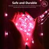 400LED 6.6ft Curtain String Lights Smart & Remote Fairy Wall Waterproof Decor