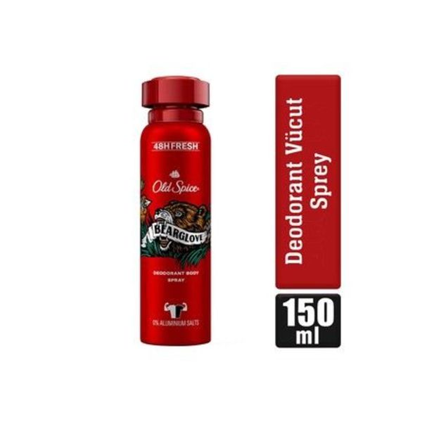 Old Spice Bearglove Erkekler Için Sprey Vücut