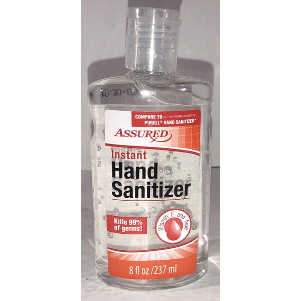 Hand Sanitizer Gel-Kills 99% Germs-1ea 8oz Blt-SHIPS N 24 HOURS